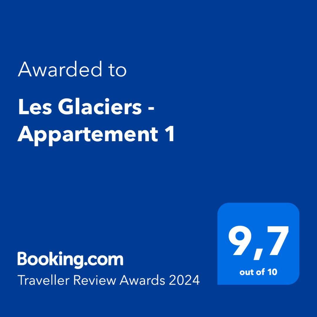 Les Glaciers - Appartement 1 Chamonix Exterior foto
